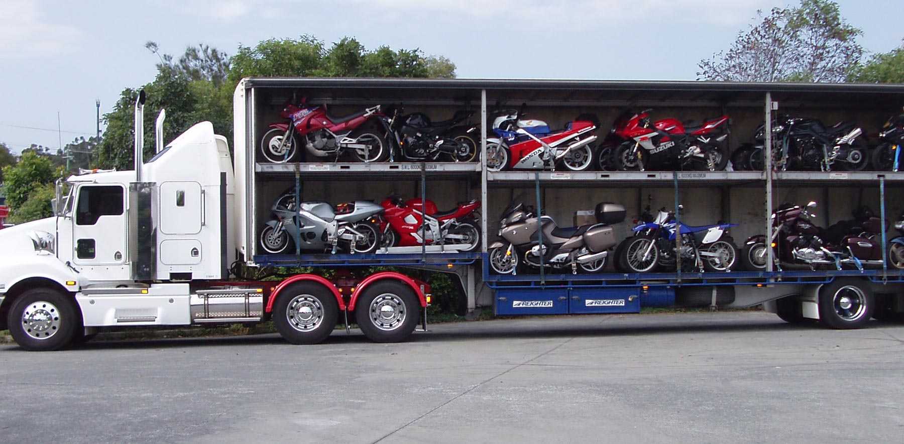 TRANSPORTING YOUR MOTORCYCLE